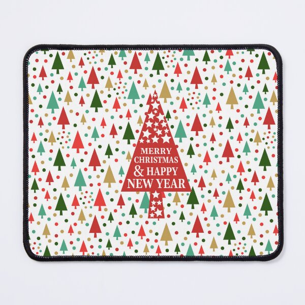 Item preview, Christmas Patterns - landscape of colorful trees design designed and sold by MagaliC.