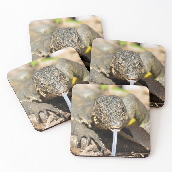 Item preview, Portrait of an Asian water monitor, Varanus salvator designed and sold by Zosimus.