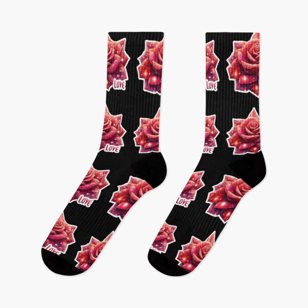 Item preview, Magical red rose saying "I love you" designed and sold by AI-Only Creations.