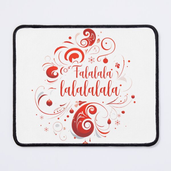 Item preview, Festive Swirls of Joy: Falalalalalalalala Delight designed and sold by minjagoods.
