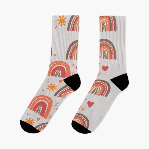 Item preview, Pastel Patterns rainbow and sun designed and sold by Carolina Salazar.