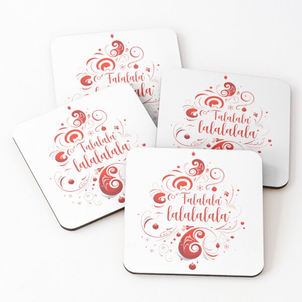 Item preview, Festive Swirls of Joy: Falalalalalalalala Delight designed and sold by minjagoods.