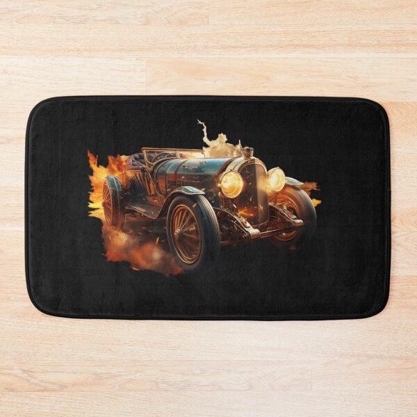 Item preview, Oldschool Car on Fire designed and sold by Sp3ctrumOfColor.