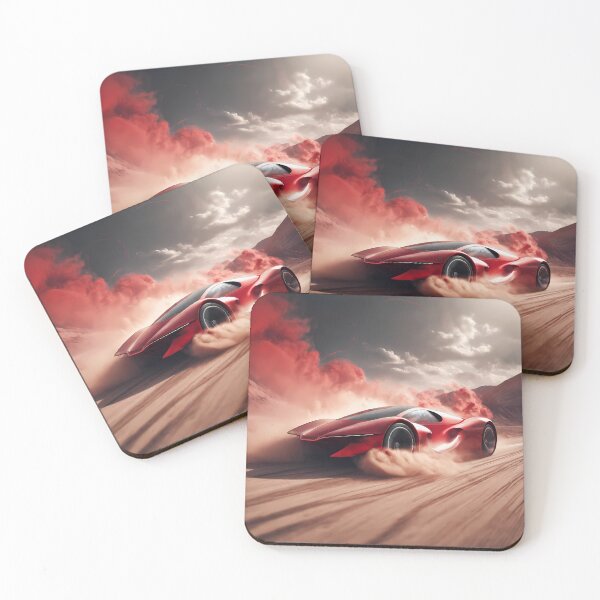 Item preview, Stylized Speed: Digital Art That Transforms Cars into Colorful Cloud Trails. designed and sold by Artedig.