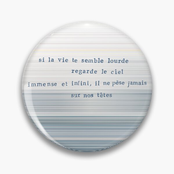Item preview, Infinite Sky (French) designed and sold by azuliluza.