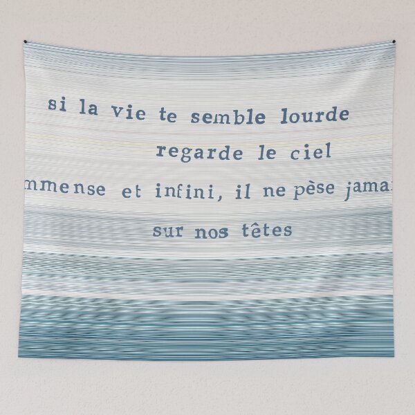 Item preview, Infinite Sky (French) designed and sold by azuliluza.