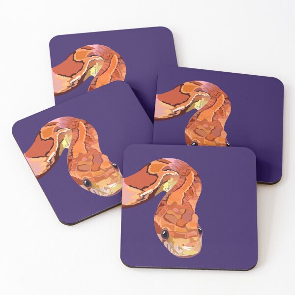 Item preview, C is for Cornsnake,Cornsnake Illustration – Colorful Reptile Art for Snake and Wildlife Lovers designed and sold by PrettylittlepastelUk.