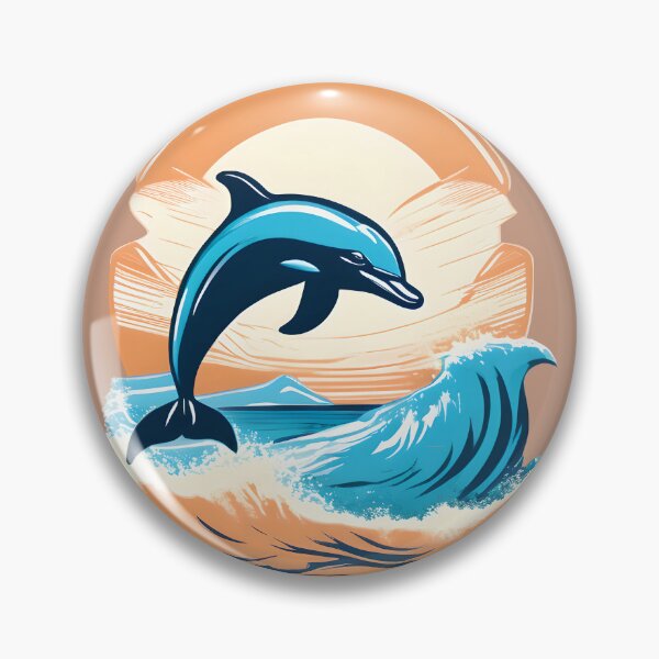 Item preview, Dolphin Jumping designed and sold by Winthrop Brookhouse.