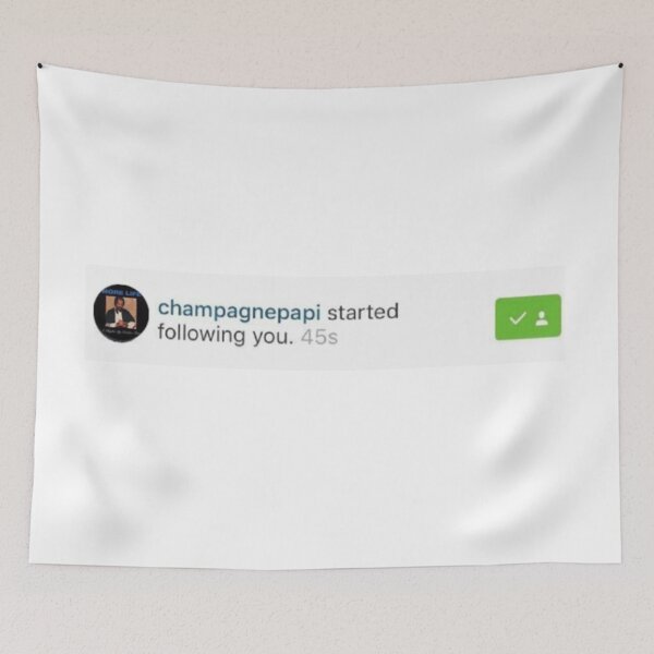 Item preview, Drake started following you designed and sold by fariskaram.