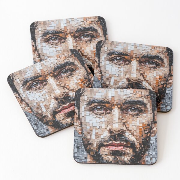 Item preview, Abstract art painting of a man's face designed and sold by Giuseppe Cammino.