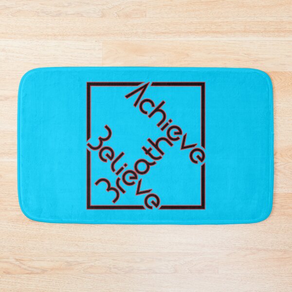 Item preview, Breathe, Believe, Achieve Red Mindful Motto designed and sold by Harlake.
