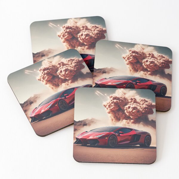 Item preview, Psychedelic Journey: Digital Art that Fusing Classic Cars with Surreal Color Clouds. designed and sold by Artedig.