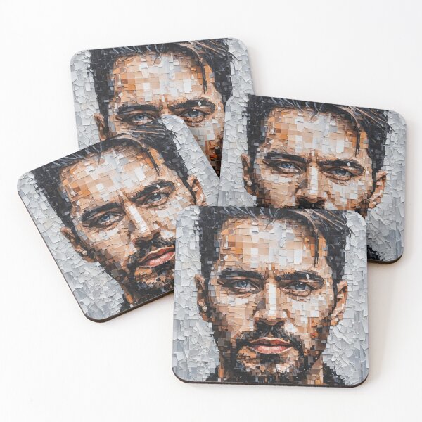 Item preview, Abstract art painting of a man's face designed and sold by Giuseppe Cammino.
