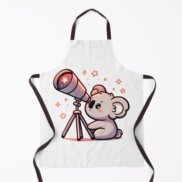 Aperçu de l'œuvre Stargazing Koala with Telescope créée et vendue par UmbrellaStudio1.