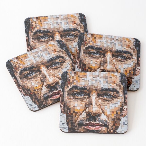 Item preview, Abstract art painting of a man's face designed and sold by Giuseppe Cammino.