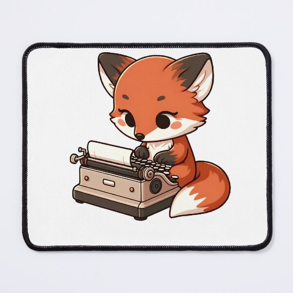 Item preview, Creative Fox at Vintage Typewriter designed and sold by UmbrellaStudio1.
