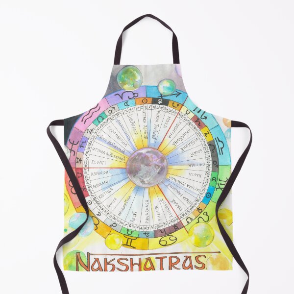 Item preview, Vedic Astrology Nakshatras Lunar Chart Hand-drawn designed and sold by michellegerber.