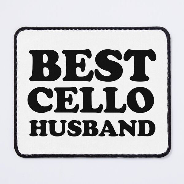 Item preview, best cello husband - gift designed and sold by EmeraldMusic.