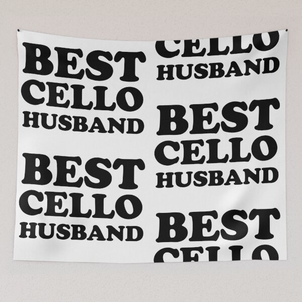 Item preview, best cello husband - gift designed and sold by EmeraldMusic.