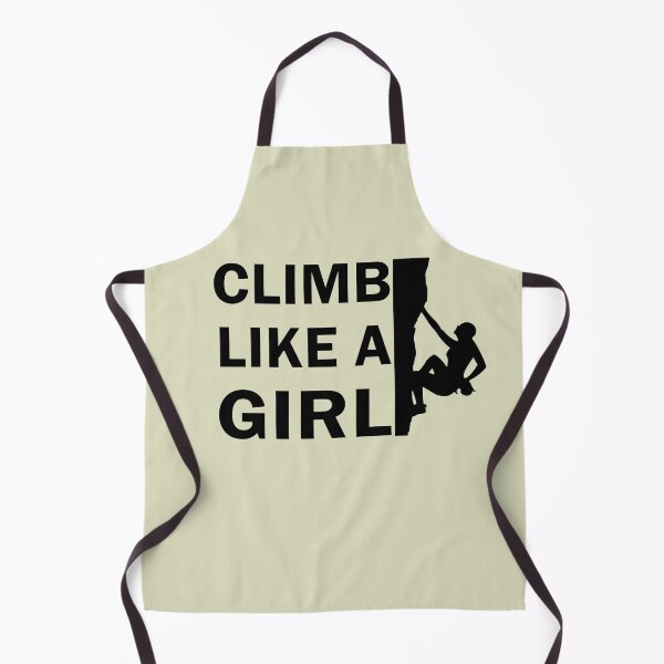 Item preview, Climb like a girl girls who climbing rock climber woman designed and sold by Alexaltay.