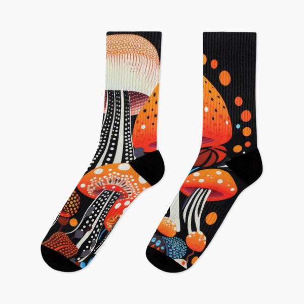 Item preview, Colorful Mushrooms designed and sold by GulDesignCo.