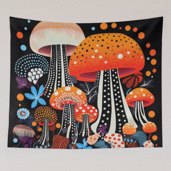 Item preview, Colorful Mushrooms designed and sold by GulDesignCo.