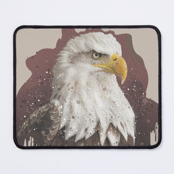 Item preview, Bald Eagle head in watercolor designed and sold by antonietta40.