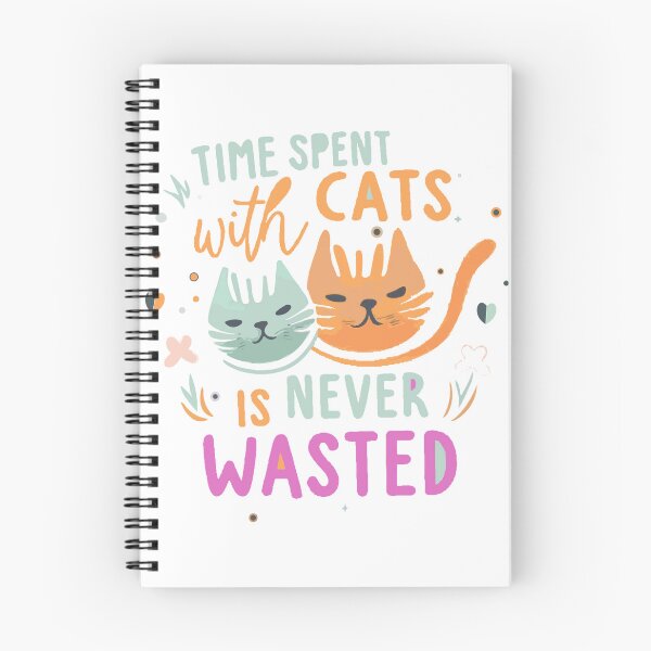 Item preview, Purr-fect Moments: Embracing the Value of Time with Cats designed and sold by Attire mukashaf.