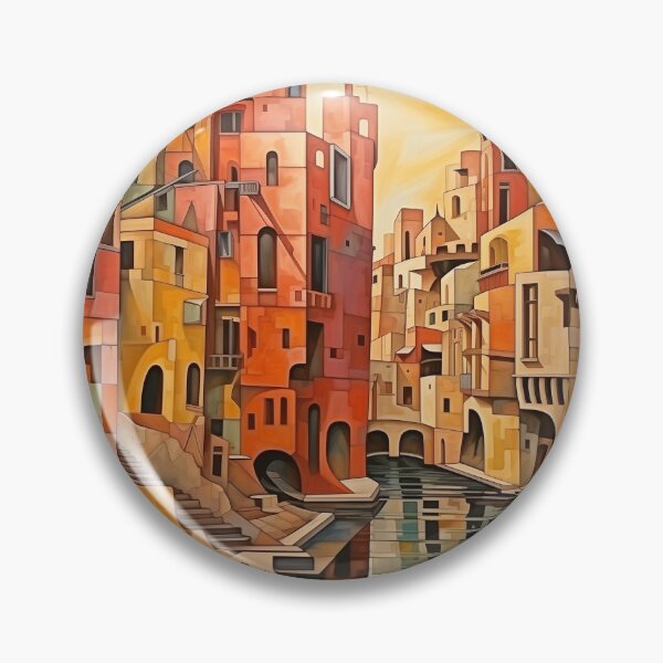 Item preview, geometric cityscape   designed and sold by nickmoore1986.
