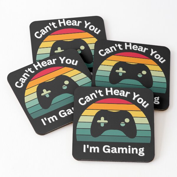 Item preview, Can't Hear You I'm Gaming designed and sold by NaaEchDesign ⭐⭐⭐⭐⭐.