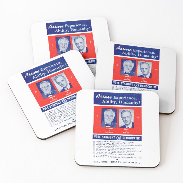 Item preview, 1940 Vote Roosevelt, Vote Democrat designed and sold by historicimage.