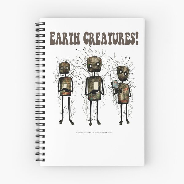 Item preview, Earth Creatures With Square Heads - For Light Backgrounds designed and sold by The Imagination Source™.