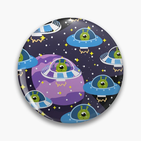 Item preview, Alien Spaceships designed and sold by GaudyBass.