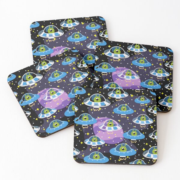 Item preview, Alien Spaceships designed and sold by GaudyBass.