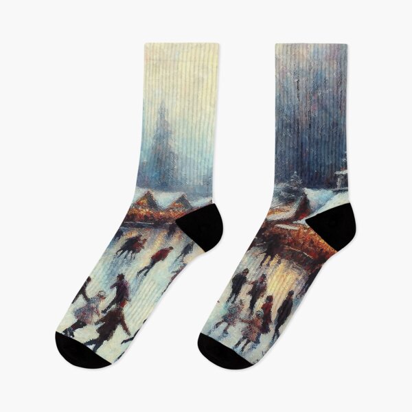 Item preview, Ice Skating Scene designed and sold by badguyduh.