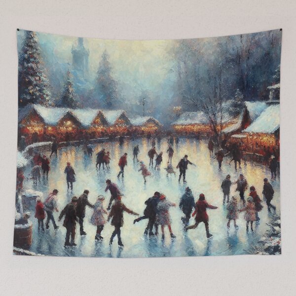 Item preview, Ice Skating Scene designed and sold by badguyduh.