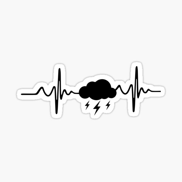 Thunderstorm! Sticker