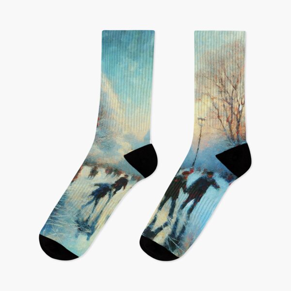 Item preview, Ice Skating Scene designed and sold by badguyduh.