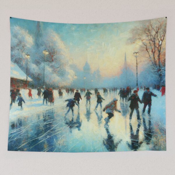 Item preview, Ice Skating Scene designed and sold by badguyduh.