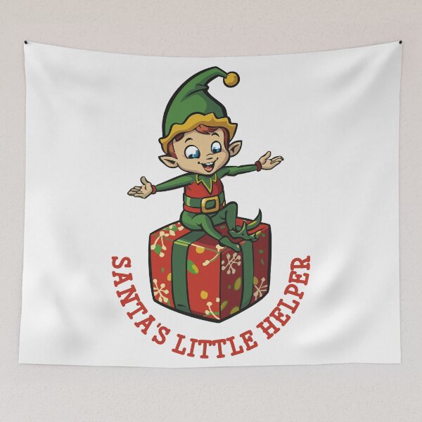 Item preview, Santa's Little Helper Cute Christmas Elf designed and sold by BNCH44.