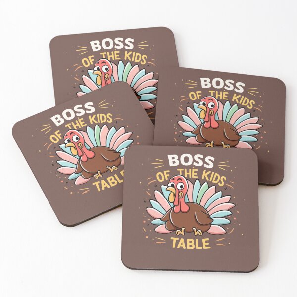 Item preview, Turkey Time Boss of the Kids Table Thanksgiving Antics designed and sold by INK-Creations.