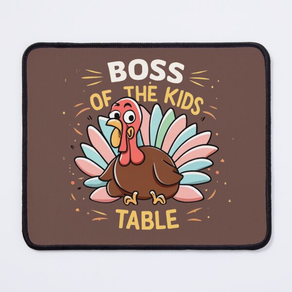 Item preview, Turkey Time Boss of the Kids Table Thanksgiving Antics designed and sold by INK-Creations.