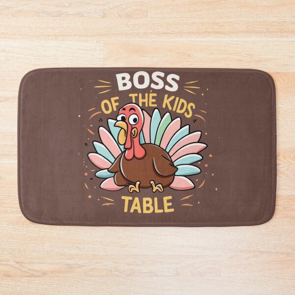 Item preview, Turkey Time Boss of the Kids Table Thanksgiving Antics designed and sold by INK-Creations.