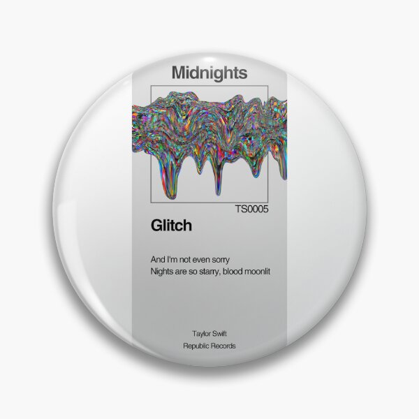 Item preview, TAYLOR SWIFT - Glitch - Paint Swatch Design designed and sold by LenasVersion.