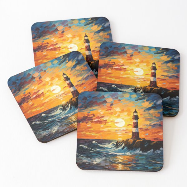 Artikelvorschau, lighthouse at sunset entworfen und verkauft von nickmoore1986.
