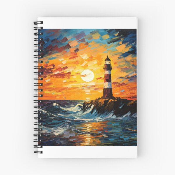 Artikelvorschau, lighthouse at sunset entworfen und verkauft von nickmoore1986.