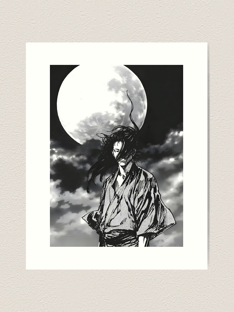 Set of 2 Vagabond Manga Wall Art Samurai Art Decor, Musashi Print, Manga  Gift Ideas, Japanese Art Work, Wall Art Set 2, Manga Poster Print 