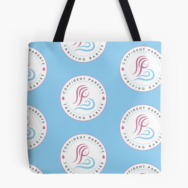 Item preview, Bayou City Breastfeeding Circle Logo on Blue Background designed and sold by BCB-IBCLC.