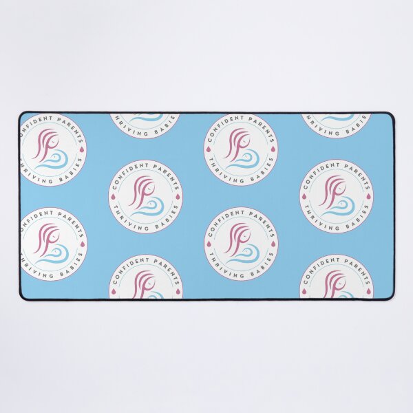 Item preview, Bayou City Breastfeeding Circle Logo on Blue Background designed and sold by BCB-IBCLC.