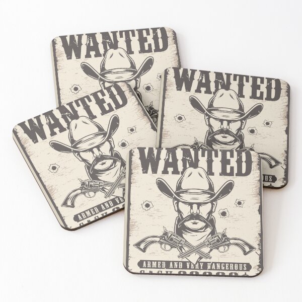 Item preview, cowboy-wanted-Western Epic The Soul of the Free Cowboy designed and sold by BLACK DESIGNER⭐⭐⭐⭐⭐.